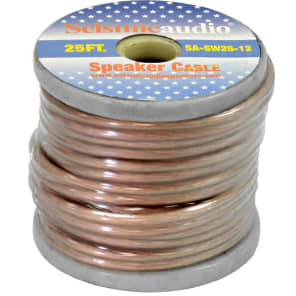 Seismic Audio SA-SW25-12 12-Gauge Raw Speaker Wire -25' Spool
