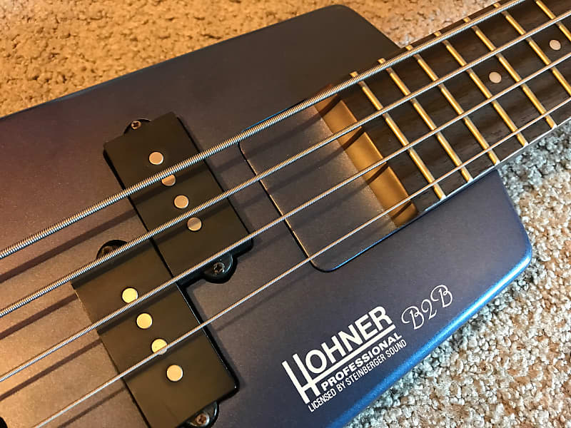HOHNER スタインバーガー ヘッドレス エレキベース B2B 4弦 Yahoo!オークション - HOHNER B2B ヘッドレスベース 希少