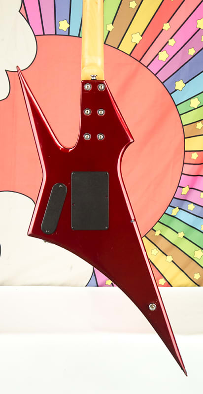 Vintage 80's Hondo H-1 Death Dagger Metallic Red Electric