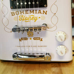 Bohemian Honey Oil Can BoHo Electric Guitar image 8