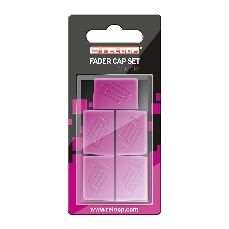 Reloop Fader Cap Set Purple - Cap image 1