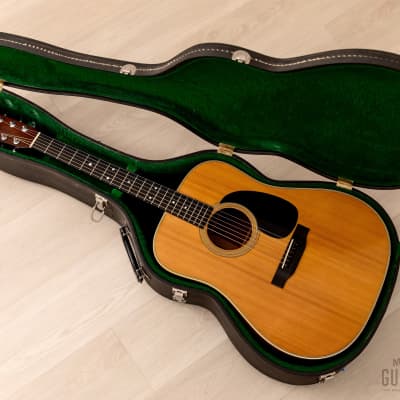 1968 Martin D-28 Vintage Dreadnought Acoustic Guitar Brazilian Rosewood w/ Case image 20