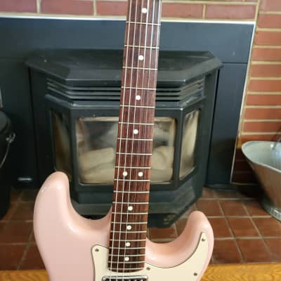 USA  Fender Warmoth Hardtail Stratocaster Shell Pink image 13