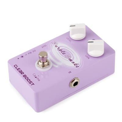 Caline CP-22 Purple Smoke Clear Boost Effect Pedal True Bypass image 3