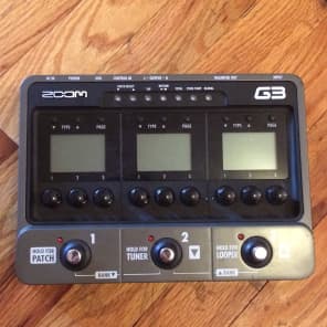 Zoom G3 Guitar Multi-effects pedal | Reverb