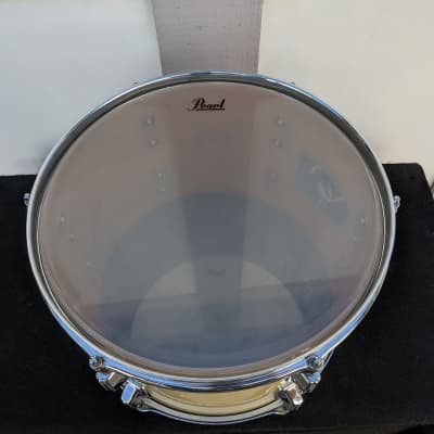 1970s Pearl Made In Japan 9 x 13" Champagne Wrap Fiberglass Shell Tom - Looks And Sounds Great! image 6