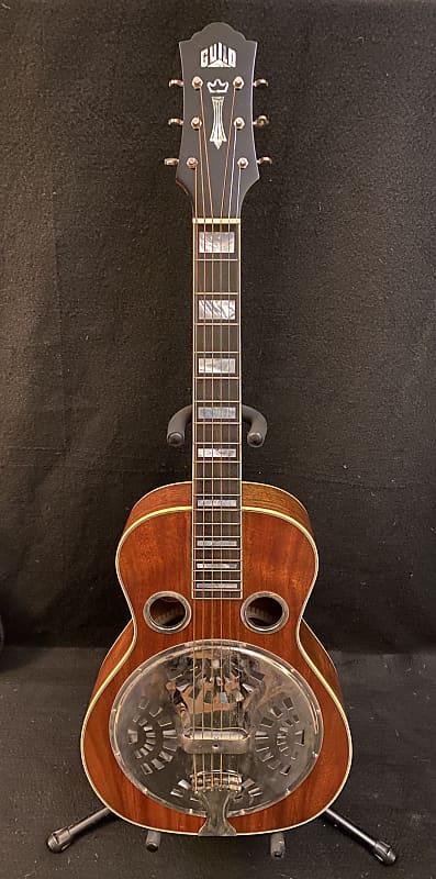 Guild R-37SE 2014 Koa Resonator Guitar image 1