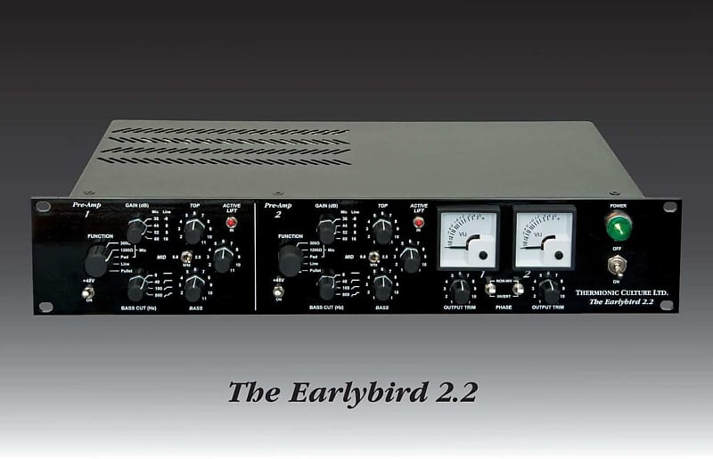 Thermionic Culture EARLYBIRD 2.2 Two Channel Preamp and Equalizer image 1