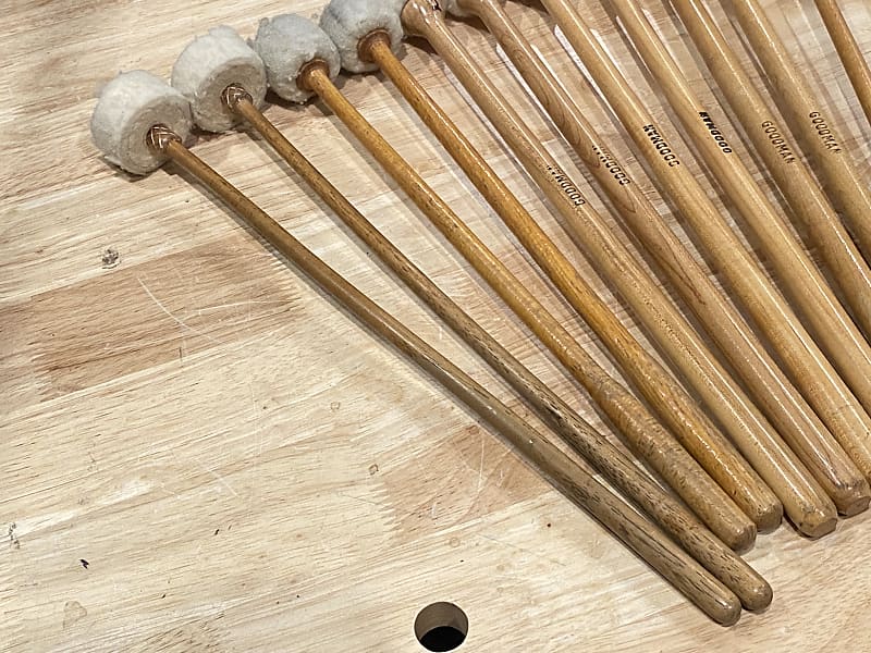 Vintage Goodman, Calato and Ludwig Timpani Mallets Timpani Mallets