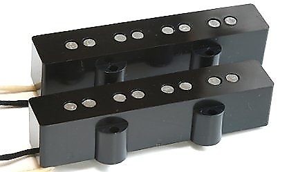 Bare Knuckle Pickups J-Bass Series '60 HF Calibrated Set Black image 1