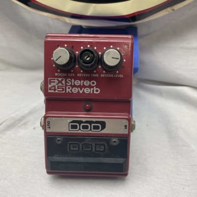 DOD FX45 Stereo Reverb Pedal - missing battery cover image 2