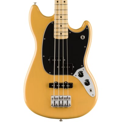 Fender Limited Edition Player Mustang Bass PJ Butterscotch Blonde image 1