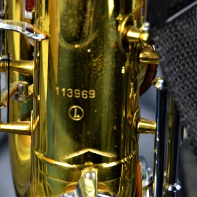 Amati Saxophone ALTO "S CLASSIC SUPER 723 A 1980s Bi-colore gold/argent image 8