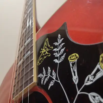 1996 Gibson Hummingbird In Cherry Burst image 9