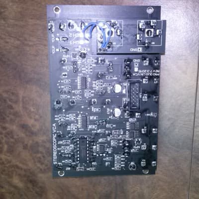 Blue Lantern Modules Stereoscopic VCA Module Analog Modular 2016 Black image 2