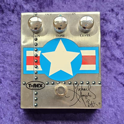 ギター T-Rex Michael Angelo Batio Overdrive T-rex Michael Angelo batio MAB Overdrive guitar pedal demo