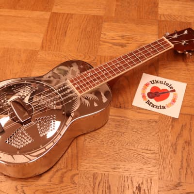Aiersi Style "O" Nickel Plated Brass Concert Resonator #4983 image 5