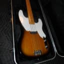 Fender 1951 Reissue Precision Bass, OPB-51, Made in Japan, Sunburst, with hard case, NICE!