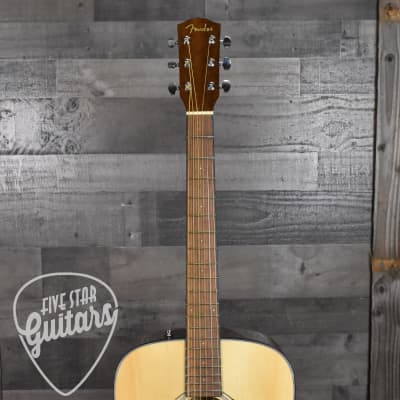 Fender CD-60 Dreadnaught Acoustic Guitar  with Hard Case - Natural Gloss Finish image 3