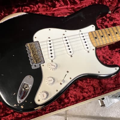2022 Fender Custom Shop '68 Stratocaster Relic Black Maple Neck for sale