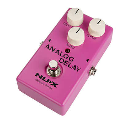 NUX Analog Delay Reissue Series Guitar Effects Pedal Delay Sounds from the 80's image 3