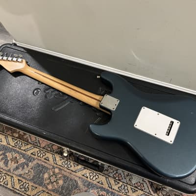 Vintage Fender Stratocaster Standard  1988  Gun Metal Blue image 10