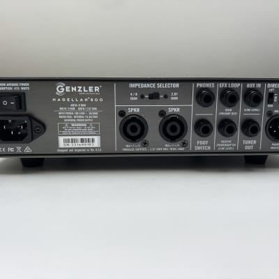 Genzler Amplification Magellan + Bass Array cabs 2020, head 2023 image 3