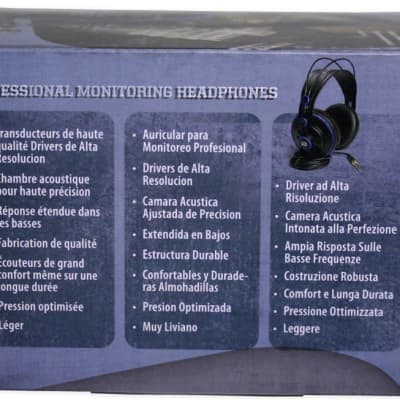 Presonus HD7 Studio Monitoring Headphones+Mackie 4Way Distribution Amplifier Amp image 12
