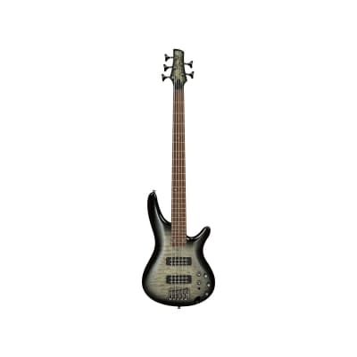 Ibanez SR405EQM-SKG Surreal Black Burst Gloss 5 String Bass Guitar for sale