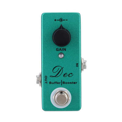 MOSKY DEC Buffer/Booster MINI Pedal Wampler Decibel + Booster Style Ships Free image 3
