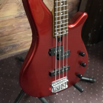 Yamaha RBX170 4-String Bass Guitar Metallic Red image 5