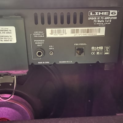 Line 6 FBV Express Mkii Foot Controller and Spider IV 75 Amplifier image 9