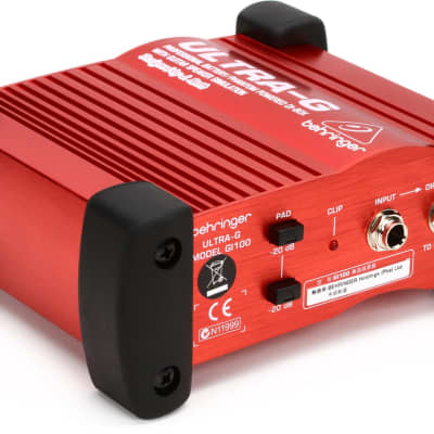 Behringer Ultra-G GI100 1-channel Active Guitar Direct Box