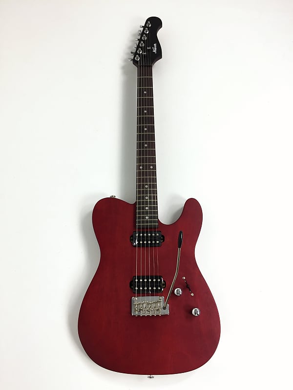 Kapok KATLSRD Thinline Merlot Red HTL Electric Guitar, Coil Split Humbuckers image 1