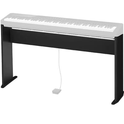 Casio CS-68 Furniture-Style Privia Keyboard Stand, Black image 1
