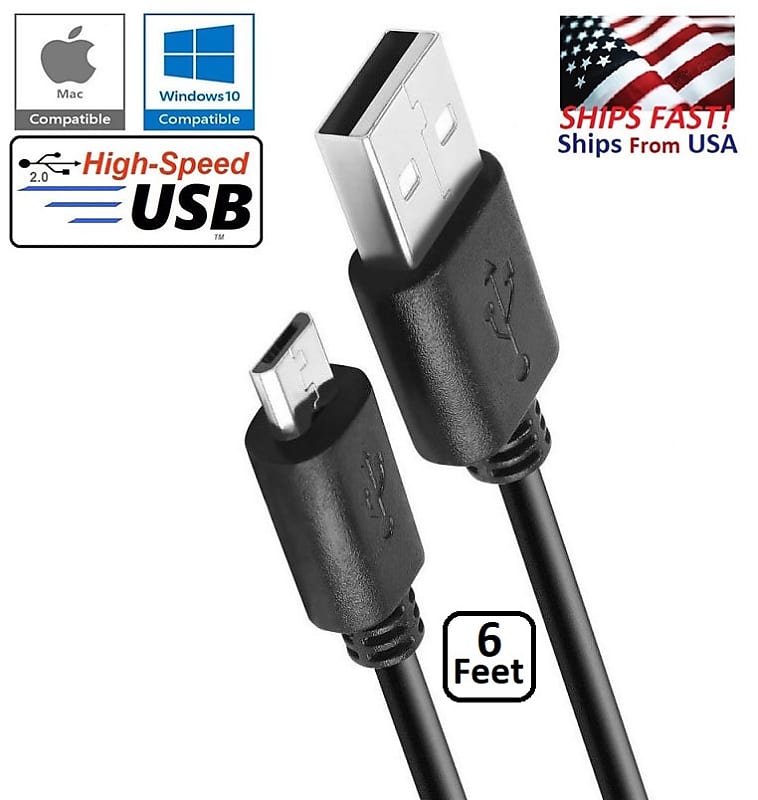 USB Cable For ZOOM H1n, Q2n, Q2n4K, Q4, Q4n, G3, G3Xn, H3VR, | Reverb