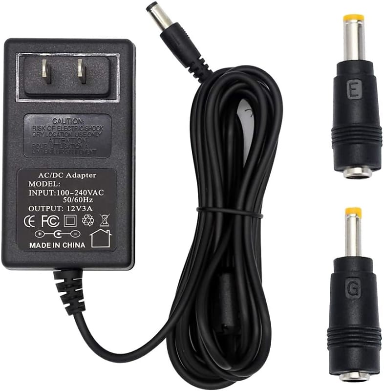 12V3A AC DC Adapter Cable Cord, Compatible with for WK-1630 | Reverb