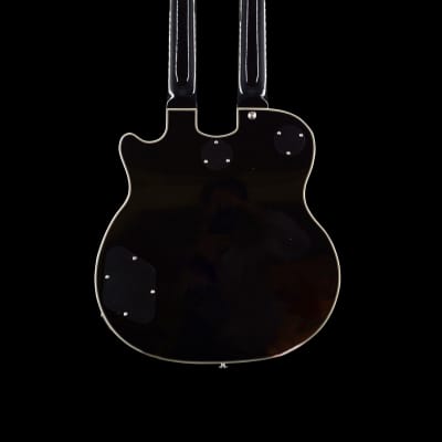 Brandon’s Custom Shop Double Neck 12/6 - Black image 3