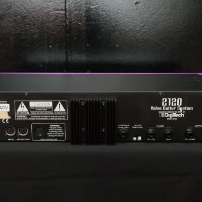 DigiTech 2120 Valve Guitar System 通電確認 DigiTech 2120 Artist Series Valve Guitar System - What To