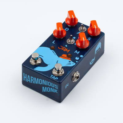 New JAM Pedals Harmonious Monk mk.2 Harmonic Tremolo Guitar Effects Pedal image 3