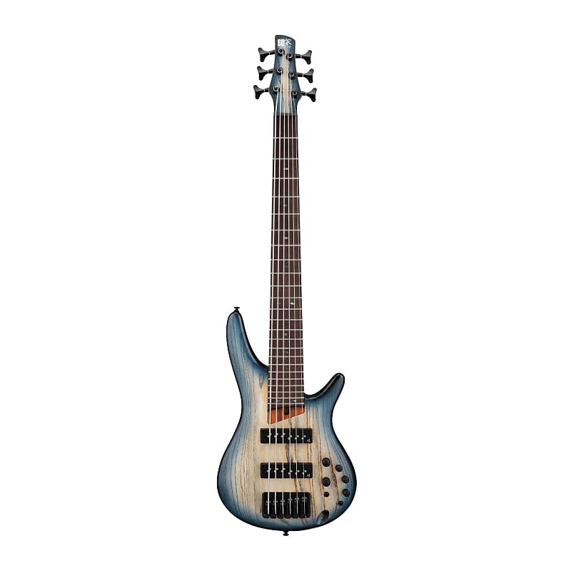 Ibanez SR Standard 6-String Electric Bass (Cosmic Blue Starburst Flat) image 1