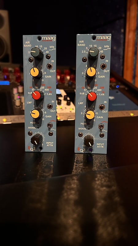 Maag Audio EQ2 500 Series Equalizer Module 2010s - Blue image 1