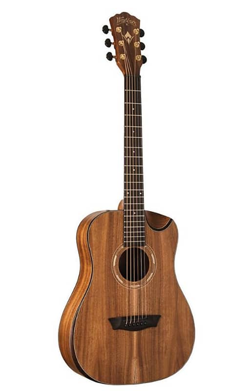 Washburn G-Mini 55 Comfort Series 7/8 Size Grand Auditorium Acoustic Guitar. KOA image 1