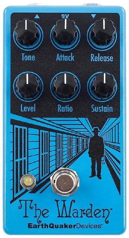 EarthQuaker Devices The Warden Optical Compressor Pedal image 1