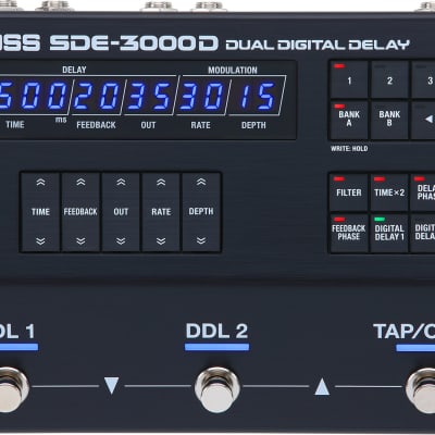 Boss SDE-3000EVH Dual Digital Delay Guitar Pedal (EVH Boss SDE-3000EVH Dual Digital Delay Guitar Pedal (EVH