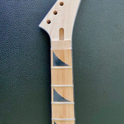 New Custom 24 fret conversion 24.75 inch scale maple guitar neck image 1