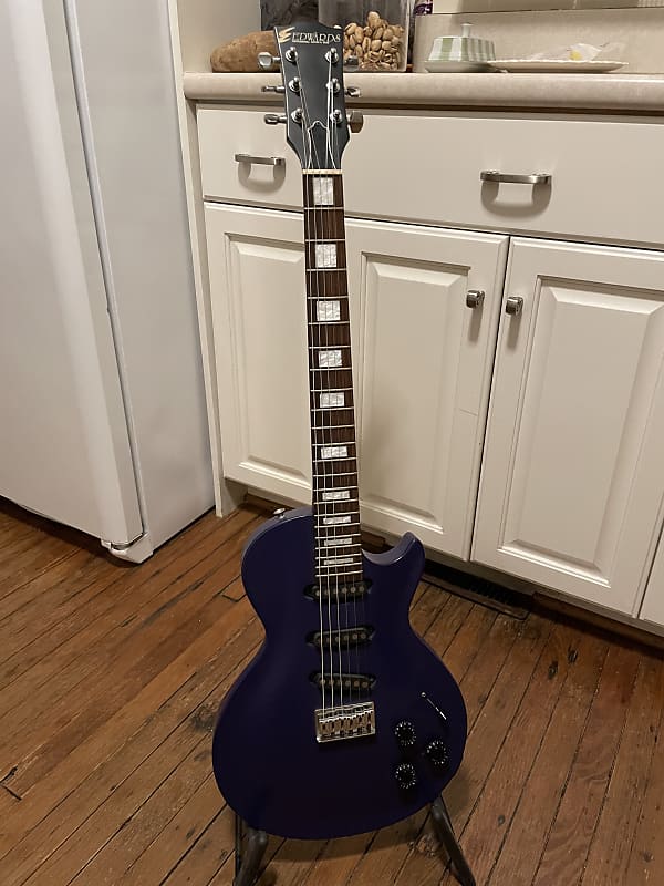 Edwards ESP Inoran EI-85LP Inoran Guitar 1993 Purple