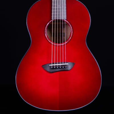 Yamaha CSF1M Parlor Size acoustic Electric, Crimson Red Burst for sale