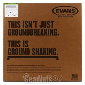 Evans GMAD Clear Drumhead with Damping System - 22 inch image 3