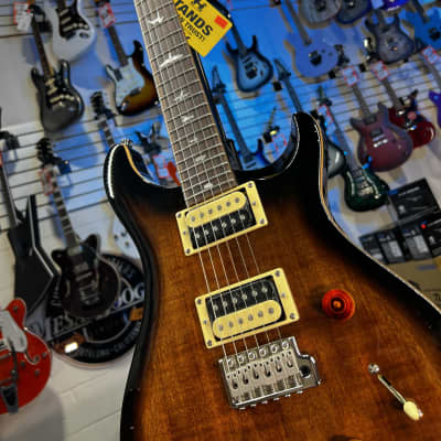 PRS SE Custom 24 Electric Guitar - Black Gold Sunburst Authorized Deal! 278 GET PLEK’D! image 3